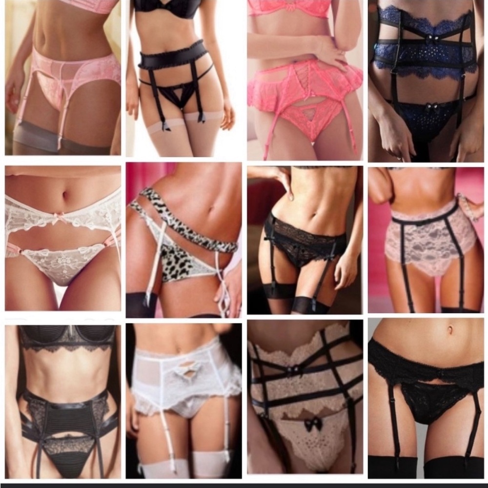 Victoria Secret garter belts all brand new with tags